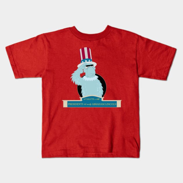 Hall of Presidents - Sam Eagle Kids T-Shirt by magicskyway